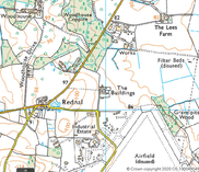 Map of Rednal