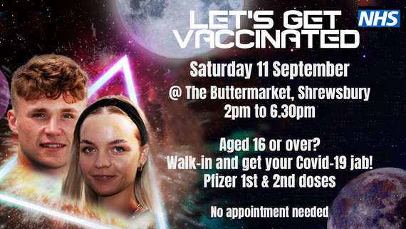 16 or over - get your Covid-19 vaccination
