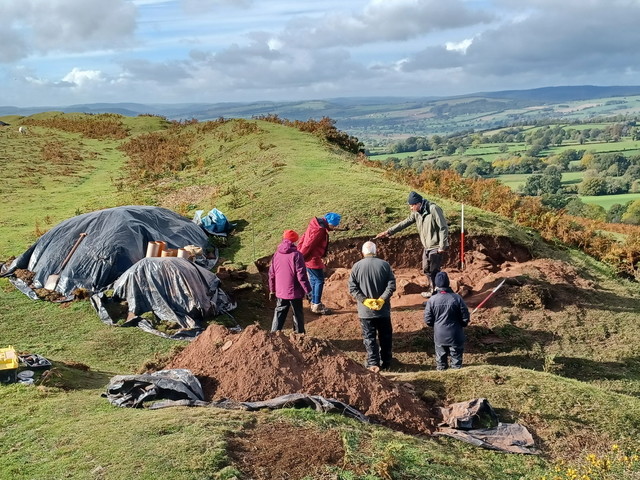 archaeological excavations on Nordy Bank, Clee Liberty