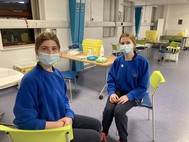 12-17 year olds urged to get vaccinated pic Romilly and Eliza Pickering