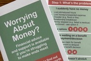 Worrying about money? leaflet