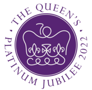 Queen's platinum jubilee emblem