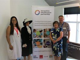 volunteer event attendees including high sheriff selina graham