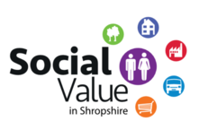 social value in shropshire logo