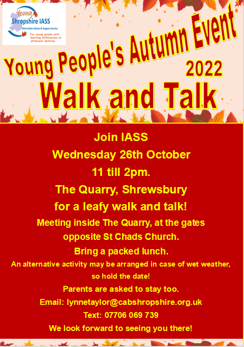 IASS walk and talk