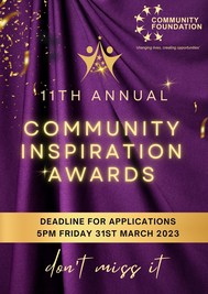 community foundation awards poster