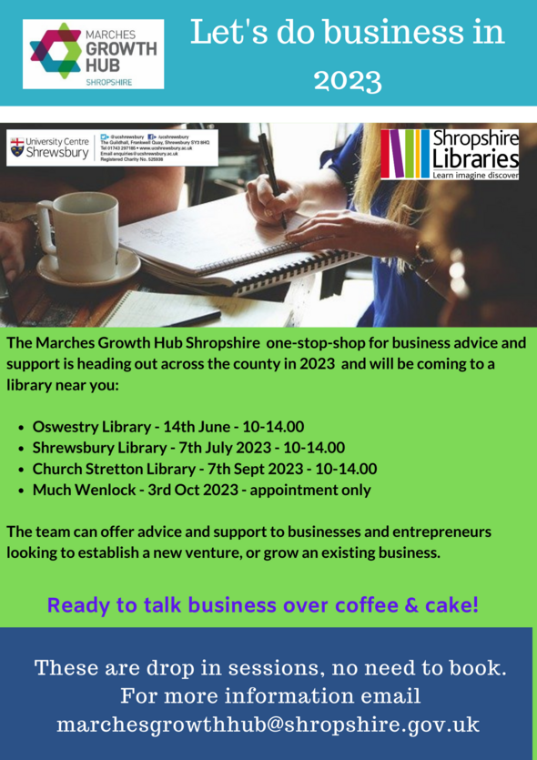Let's do business in 2023 flyer