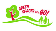 green spaces are go logo