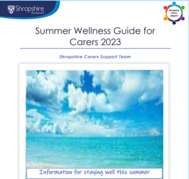 picture of the cover of the summer wellness guide