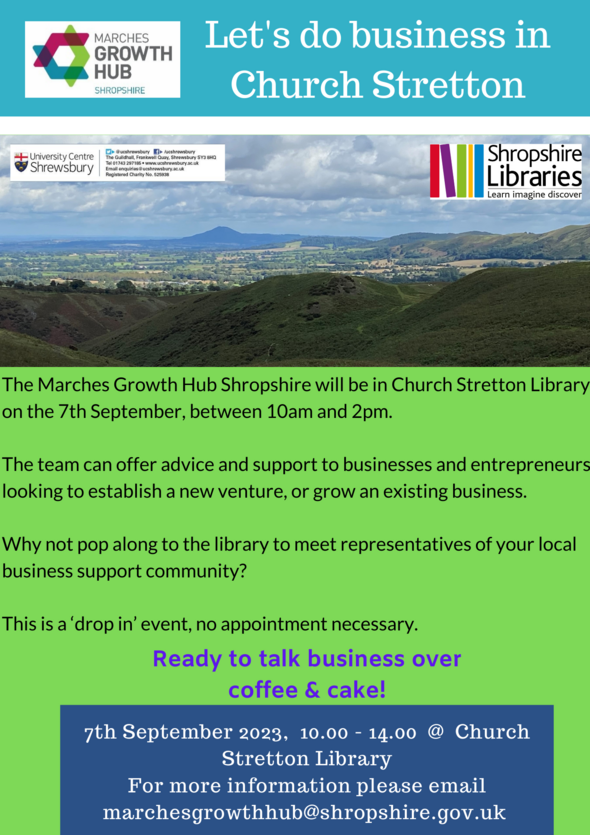 Let's do business in Church Stretton