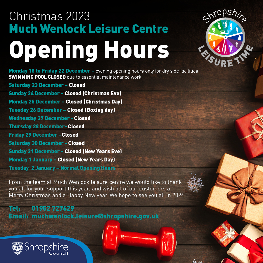 Christmas opening hours image