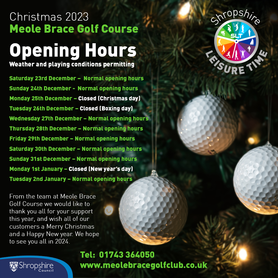 Christmas opening hours image