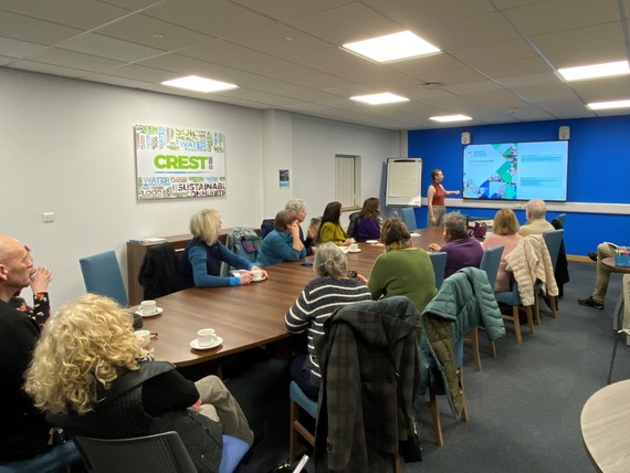 creative health workshop at university centre shrewsbury.