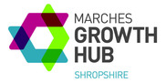 marches growth hub shropshire logo