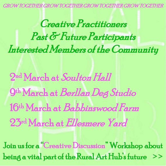 rural art hub creative consultation workshops