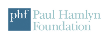 Paul hamlyn foundation logo in blue text