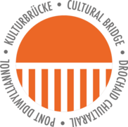 cultural bridge orange circle logo 