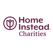 Home Instead Charities logo text burgundy