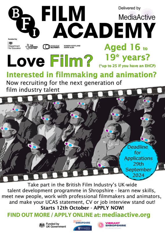 BFI Film Academy advertising poster 