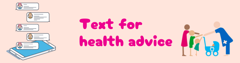 Text for health advice