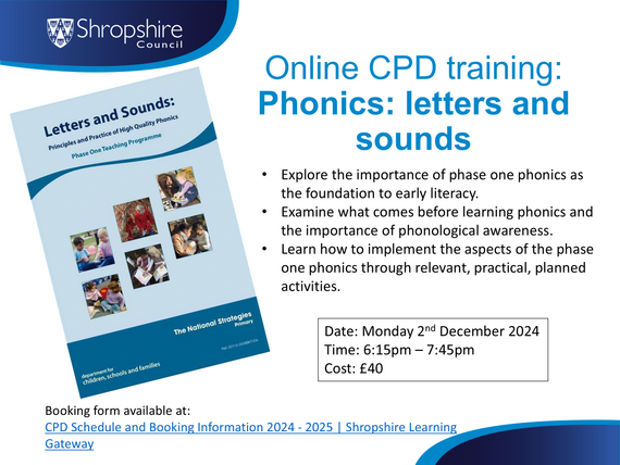 Letters and Sounds Training