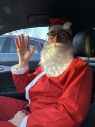 JAMIE DRESSED AS SANTA