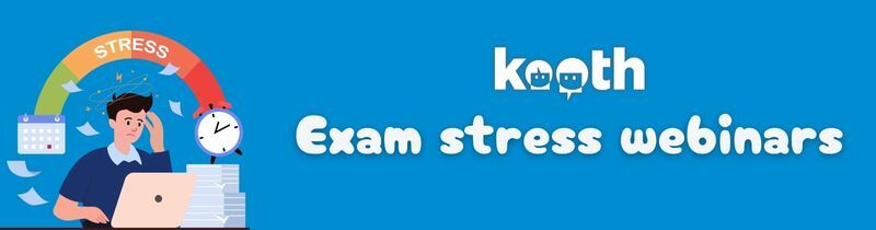 Kooth exam stress webinars