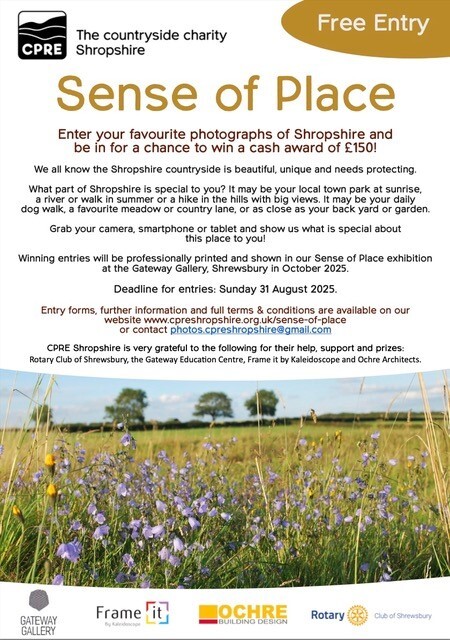 CPRE sense of place poster