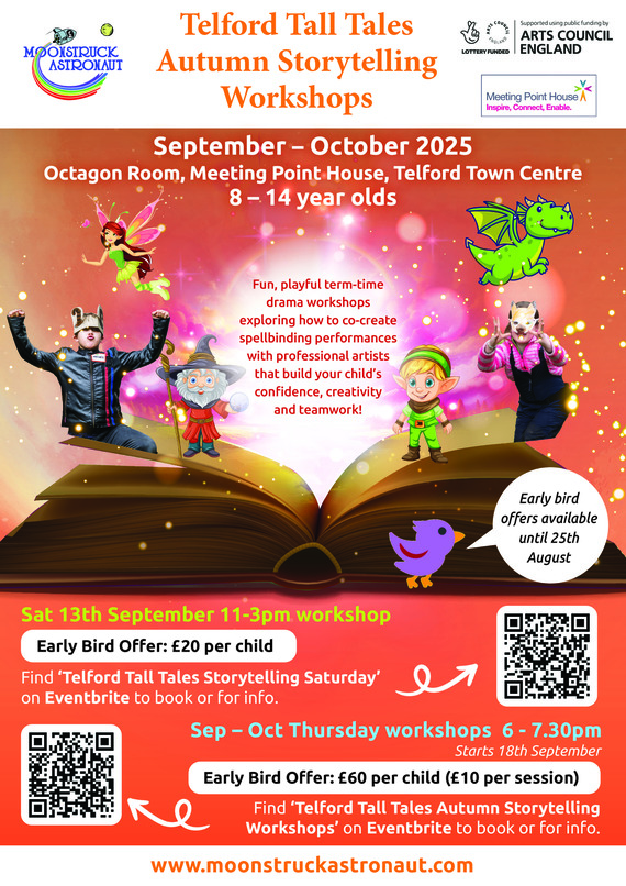 Telford Tall Tales flyer