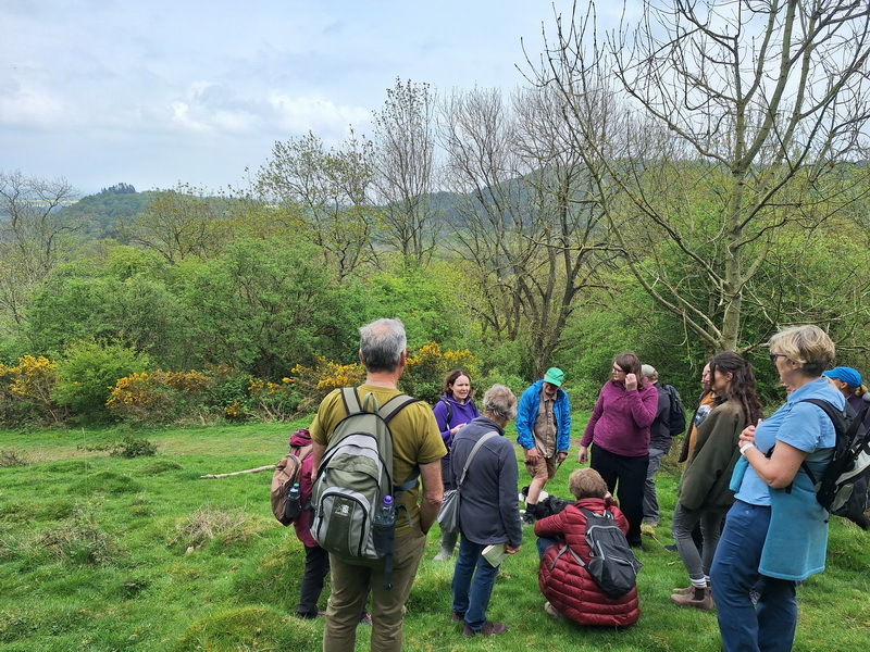guided walk in the Shropshire Hills