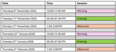 EY Vaccination awareness training