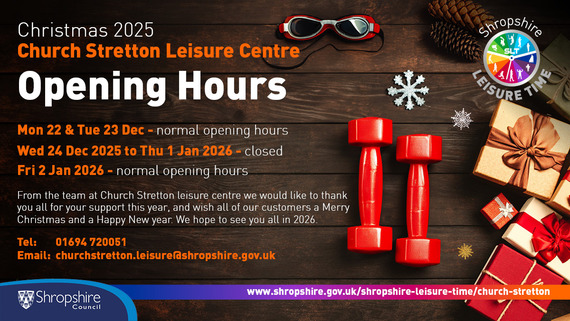 Christmas opening hours image