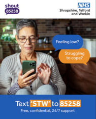 mental health text service launch
