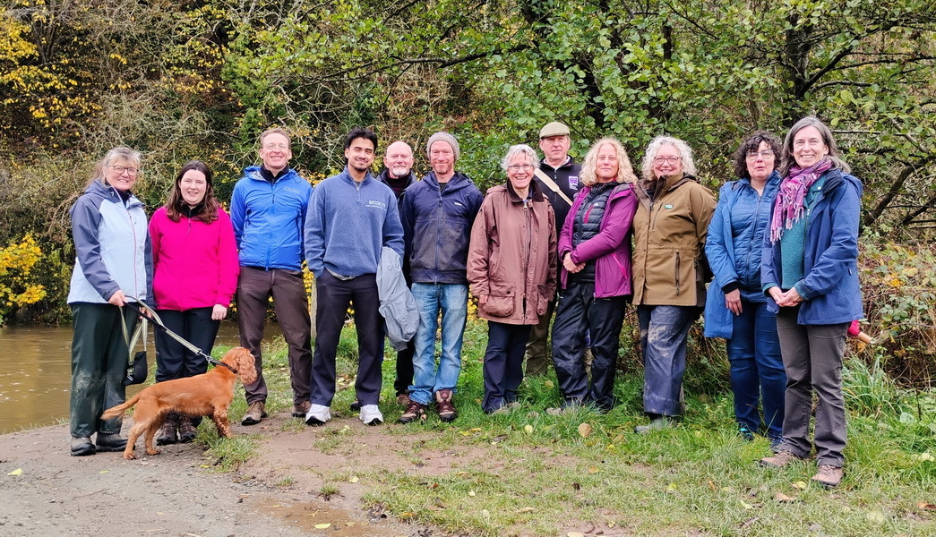 photograph of the team, although missing Jenny, our Farming in Protected Landscapes Administrator