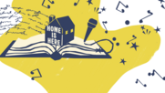 home is here graphic