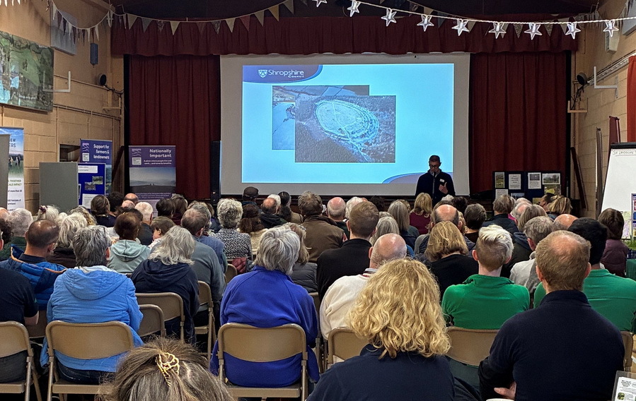 Forum event at Clun Memorial Hall