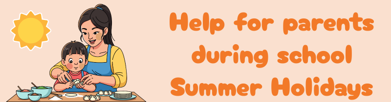 Help for families over the summer