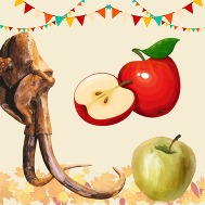 Discovery Centre Apple Day event poster