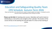 New Training Brochure