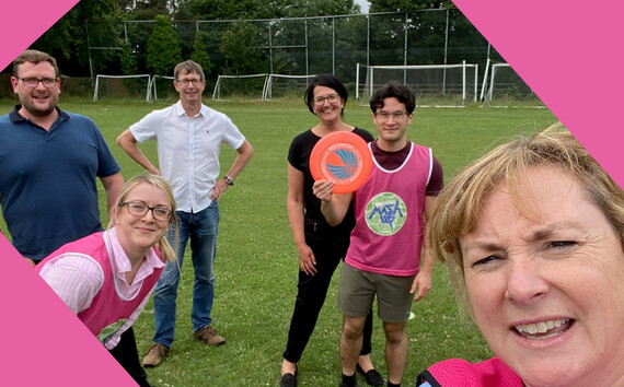 Frisbee team