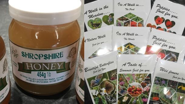 Shropshire honey