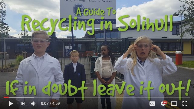 A Guide to Recycling in Solihull: If In Doubt, Leave It Out!