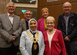 The Mayor with the members of the Solihull Faiths Forum