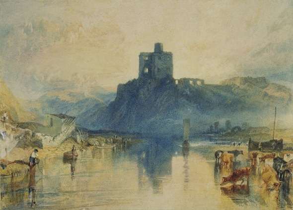  J.M.W. Turner, Norham Castle, on the River Tweed, 1822-3, Tate Collection, accepted by the nation as part of the Turner Bequest 1856 © Tate, London, 