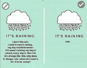 acceptance raining