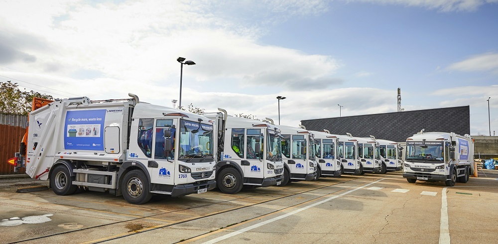 new greener waste vehicles with lower emissions