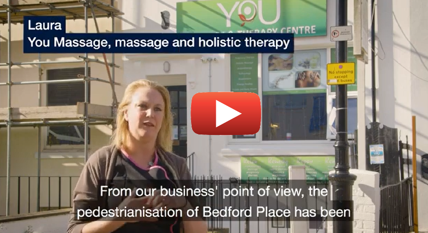 Bedford place pedestrianisation