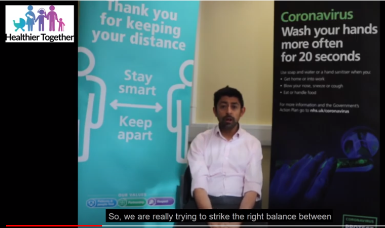 healthier together - sanjay patel - schools - health -covid