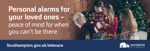 Telecare Christmas footer 