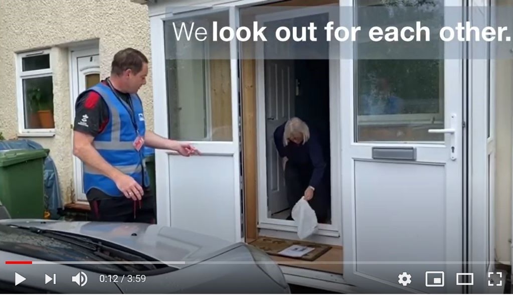 COVID Bulletin screen shot